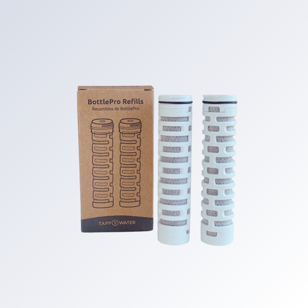 Water Bottle Filter Refills - 2 Pack