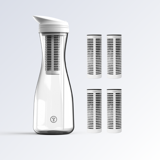 Water Filter Jug + 4 Refills